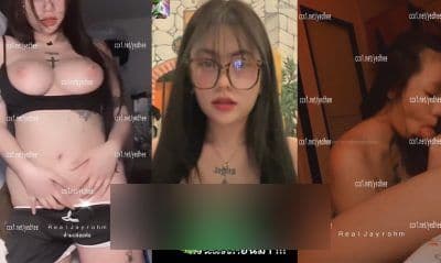 คลิปหลุด Onlyfans jayrohm สาวแว่นหุ่นน่าเย็ด นมอย่างใหญ่ สักเล็กน้อย โครตน่าเลีย หีอย่างเนียน ดูดควยให้แฟนเสียวจัด