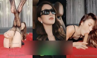 คลิปหลุด Onlyfans wonderjn น้องจีน่า สาวสองระบบคนนี้เด็ดจัด อดีตไลฟ์โค้ชคนดัง ดูดควยปลอมมิดลำ แล้วเอาเสียบหีต่อ XXX เงี่ยนจัดเสียวจริง