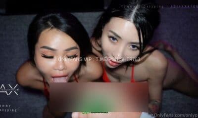 คลิปหลุด onlyfans Onlyping น้องปิง พร้อมเพื่อนสาว รุมฝรั่งควยโต โม๊คควยทำหน้ายั่วเย็ด โดนจับตอกกระแทก ร้องครางลั่น หุ่นแต่ละคนน่าเย็ดชิบหาย