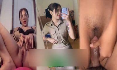 คลิปหลุดทางบ้าน ครูสาวเย็ดกับผัวหุ่นดีมาก โดนควยยาวยัดหีครางอย่างเสียวเลย ข้าราชการไทยไว้ใจเรื่องเย็ด หลุดงานแรร์
